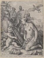 KG 02153
<br/>
Schilder met model
<br/>
<em>Saenredam, Jan (ca. 1565/1566-1607)</em>